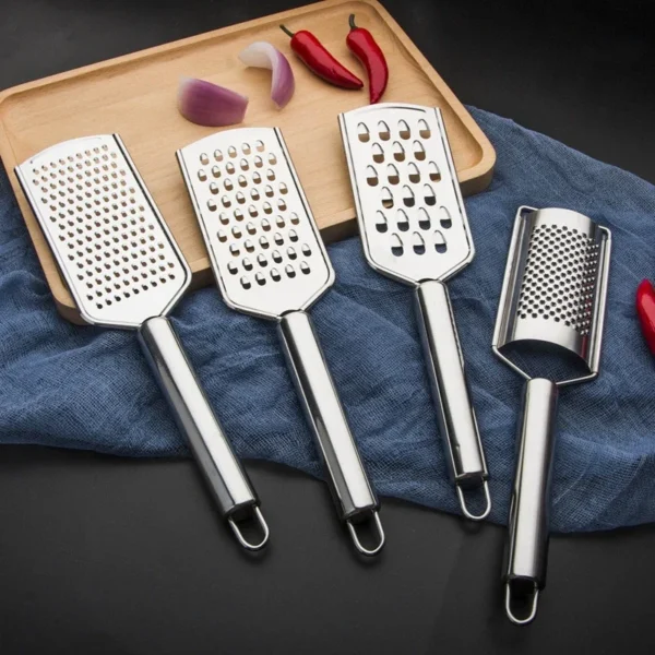 Stainless Steel Cheese Lemon Kitchen Grater for Vegetables Potato Ginger Slicer Food Cutter Kitchenware Accessories - Image 2