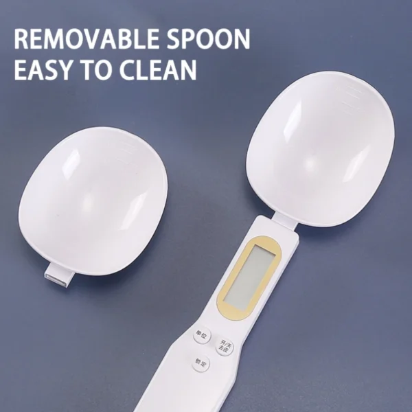 Weighing Spoon Scale Home Kitchen Tool Electronic Measuring Coffee Food Flour Powder Baking LCD Digital Measurement adjustable - Image 3